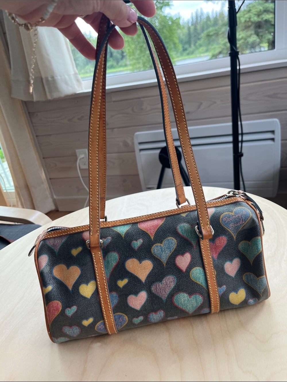 Dooney & Bourke Y2K Crayon Hearts Bag
